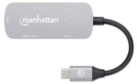 Manhattan Usb-c 3-in-1 Konverter Mit Power Delivery Usb 3.2 Typ-c-stecker Auf Hdmi