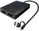 I-tec Usb-a/usb-c Dual 4k/60 Hz Displayport Video Adapter