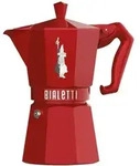 Bialetti Moka Exclusive Kaffeezubereiter Rot 6 Tassen