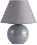 Lampe Primo Tischleuchte Dunkelgrau 1x D45, E14, 40w, Geeignet F&uuml;r Tropfenlampen