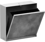 Hansgrohe - Xtrastoris Rock - Unterputz-abfallbeh&auml;lter 4 L, Wei&szlig; Matt 56089700