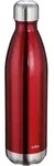 Cilio Thermosflasche Aus Edelstahl, Rot, 750 Ml