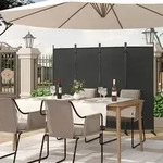 Paravent, Raumteiler 4 Tlg 223x177 Cm, Trennwand Klappbar Freistehend Sichtschutz,