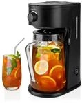 Schwarze Eiskaffee- Und Teemaschine Mit 6 Tassen (700 W). - Nedis - Kaicm200fbk