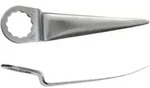 Fein - 2x Schneidmesser Z-biegung Gerade Gebogen Supercut 45 Mm - 63903168018