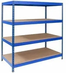 Weitspannregal Blau 177 X 160 X 60 Cm