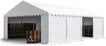Toolport Lagerzelt 5x8 M Zelthalle Unterstand Weidezelt Pvc Plane 700 N...