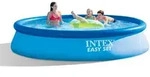 Intex 28142 Easy Set Oberirdischer Pool Aufblasbar Rund 396x84cm
