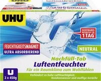 Uhu - Luftentfeuchter Feuchtigkeitsmagnet Neutral, 2 X 450 G Luftentfeuchter