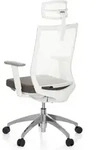 Kopfst&uuml;tze Zu B&uuml;rostuhl Aspen White Wei&szlig; Hjh Office