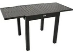 Degamo - Balkon-ausziehtisch Alcudia 70/140x70cm, Aluminium Anthrazit