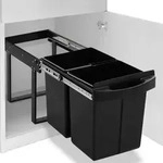 Abfallsammler Soft-close 48 L Vidaxl