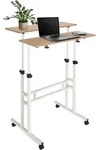 Arbeitstisch / Schreibtisch Workstation I 80 X 60 Cm Wei&szlig; / Eiche Hjh Office