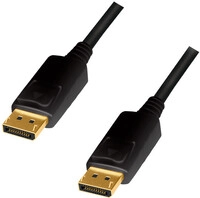 Logilink Displayport-kabel: 4k/60 Hz, 2 M, F&uuml;r Monitore Und Projektoren, Hdr