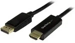 Startech Dp2hdmm3mb Displayport-zu-hdmi-kabel Schwarz 3m
