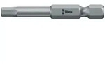 Bit Z&auml;hhart 1/4 Din 3126 E6,3 Innensechskant 2x50mm Wera