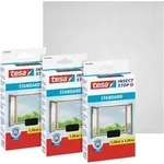 Tesa - 3er Pack Fliegengitter Insektenschutz F&uuml;r Fenster - Einfache Montage Mit