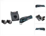 Bosch Gop 12v-28 Professional Akku Multi Cutter Starlock Brushless + 2x Akku 2,0 Ah +