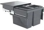 Hailo - Abfallsammler Cargo 500 Mm 17 L / 13 L / 13 L / Deckel / 3610831