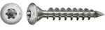 Spax - Pfostenschraube, 8 X 50 Mm, 10 St&uuml;ck, Vollgewinde, Zentrierkopf, T-star Plus