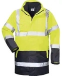 Warnschutzparka Spencer Gr. S Gelb/marine - Safestyle