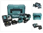 Makita Dkp 181 Rmj Akku Hobel Falzhobel 82 Mm 18 V Brushless + 2x Akku 4,0 Ah +