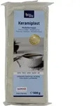 Glorex Keramiplast 500 G, Wei&szlig; Bastelmaterial