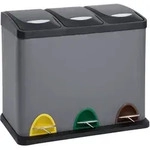 Tc3x8 M&uuml;lleimer Grau 24 Liter 3x8 Liter - Svita