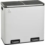 Tm2x24 Abfalleimer 48l Wei&szlig; - Svita