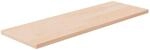 Regalboden 60x20x1,5 Cm Unbehandeltes Massivholz Eiche Vidaxl