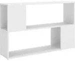B&uuml;cherregal Wei&szlig; 100x24x63 Cm Holzwerkstoff Vidaxl