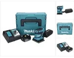 Makita Dbo 480 Rg1j Akku Schwingschleifer 18 V 112 X 102 Mm + 1x Akku 6,0 Ah +