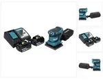 Makita Dbo 480 Rm Akku Schwingschleifer 18 V 112 X 102 Mm + 2x Akku 4,0 Ah +