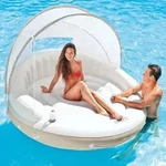 Lounge &Oslash; 199 Cm Canopy Island Aus 0,45 Mm Starkem Vinyl - Intex