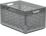 Eurobox 60x40x32cm Durchbrochen Grau 62l
