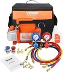 Vevor Vakuumpumpe 100l/min Unterdruckpumpe A2l-explosionsgesch&uuml;tzt 150w 220v/50hz