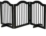 Pawhut - Absperrgitter Hund 3-teilig, 154,5 X 61 Cm Faltbar Hundegitter Mit...