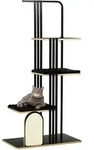 Pawhut Katzenbaum 170 Cm Kratzbaum Mit Kissen Kletterbaum Mit Kratzbrett,