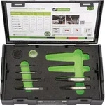 Kukko Schraubenausdrehersatz 6tlg. F&uuml;r Schrauben M3-m24 - 49-b