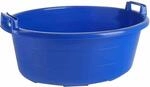 Wanne Oval 65 Cm/40 L Blau Hochstehende Griffe