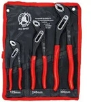 Handwerkzeug Bgs Technic Zangen Set Schwarz Rot Stahl