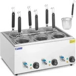 Royal Catering - Nudelkocher Mit 6 K&ouml;rben Pastakocher Pasta-station Temperatur: 30 -