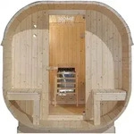 Outdoor Sauna Cube Gr&ouml;&szlig;e:deluxe L Sauna Outdoor-sauna Holzsauna Im - Home Deluxe