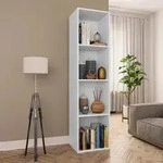 B&uuml;cherregal/tv-schrank Wei&szlig; 36&times;30&times;143 Cm Holzwerkstoff Vidaxl Wei&szlig;