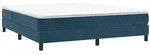 Bettgestell Ohne Matratze Dunkelblau 160x200 Cm Samt Vidaxl