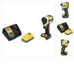 Dewalt Dcf 850 E1 Akku Schlagschrauber 18 V 205 Nm 1/4" Brushless + 1x Akku 1,7...