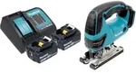 Makita Djv 180 Smx Akku Stichs&auml;ge 18 V 135 Mm + 2x Akku 4,0 Ah + Ladeger&auml;t