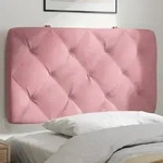 Kopfteil-kissen Rosa 80 Cm Samt Vidaxl 866039