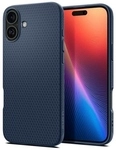 Spigen Liquid Air Iphone 16 H&uuml;lle Marineblau