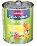Animonda Grancarno Hundenassfutter Adult Superfoods Getreidefrei 800 G Huhn